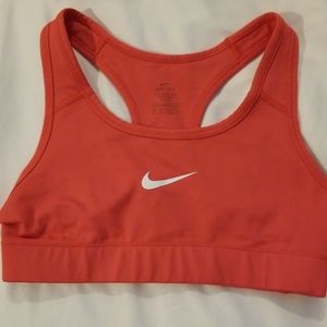 Nike pink sports bra